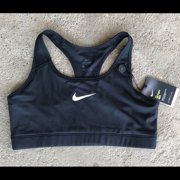Nike Other - ✨💕 NIKE SPORTS BRA BLACK GYM WORKOUT YOGA NWT 💕✨